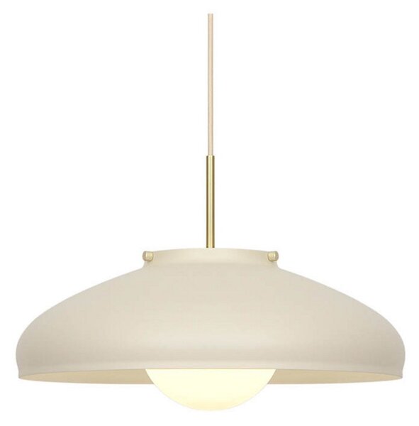 Lampada a sospensione DFTP by Nordlux, Latif, dimmerabile, Beige, Sala da pranzo, Ottone, Scandinavo