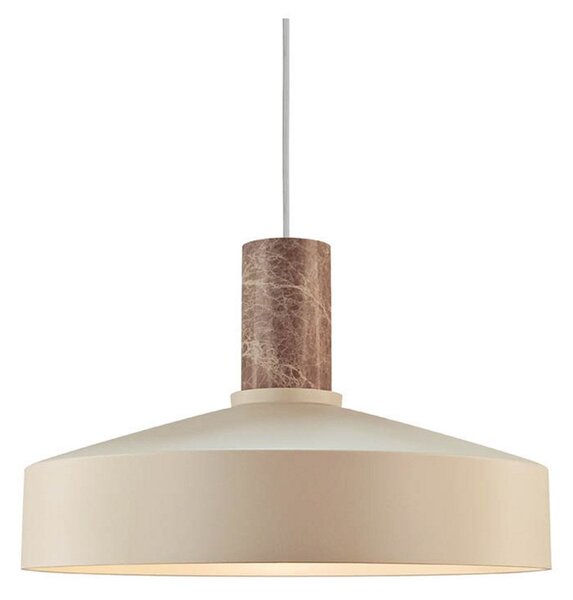 Lampada a sospensione Nordlux, Elvas, dimmerabile, Beige, Sala da pranzo, Metallo, Scandinavo