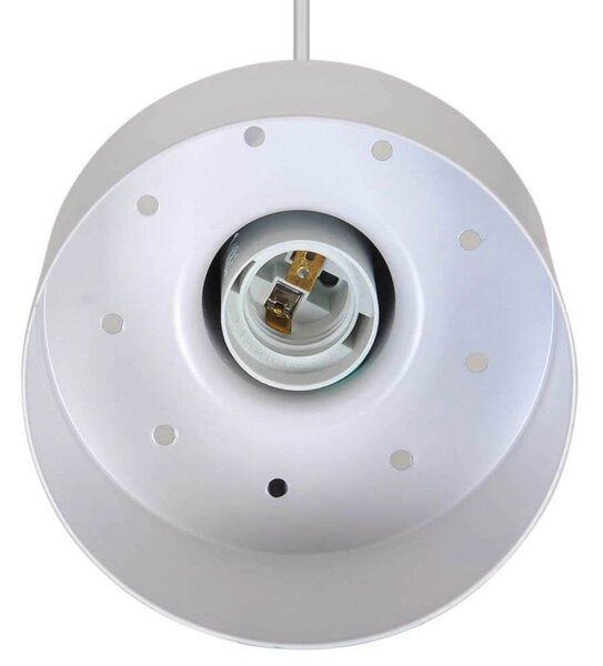 Lampada a sospensione Nordlux, Matis, dimmerabile, Bianco, Soggiorno, Metallo, Scandinavo