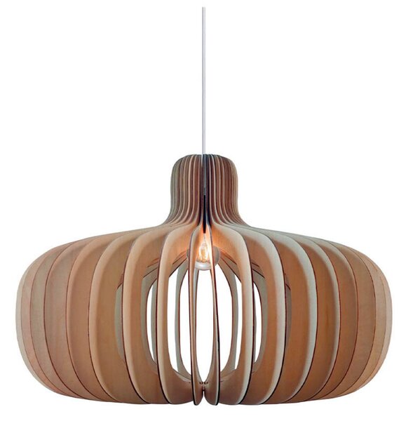 Lampada a sospensione Nordlux, Hazo, dimmerabile, Legno, Soggiorno, Legno, Scandinavo