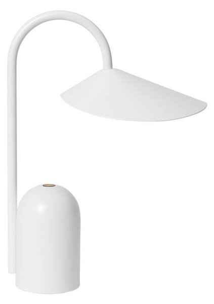 Lampade da tavolo ferm LIVING, Bianco, Soggiorno, Alluminio