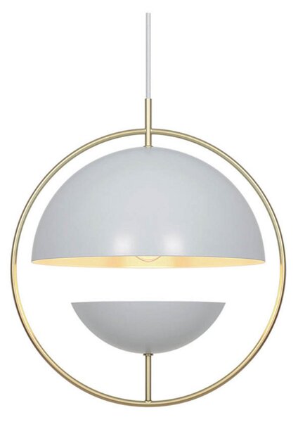 Lampada a sospensione Nordlux, Tavia, dimmerabile, Bianco, Soggiorno, Metallo, Scandinavo