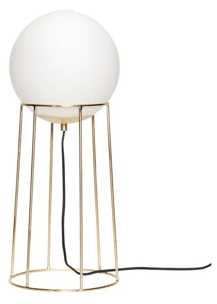 Lampada da terra Hübsch, Bianco, Soggiorno, Metallo