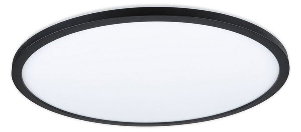 Plafoniera Paulmann, Atria Shine, dimmerabile, Nero, Soggiorno, Plastica, Moderno