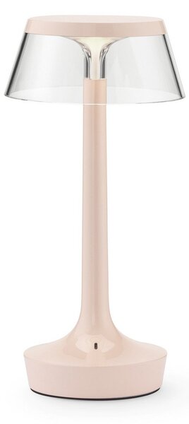 Lampade da tavolo FLOS, Bon jour unplugged, dimmerabile, Rosa / Rosé, Corridoio, Plastica, Design