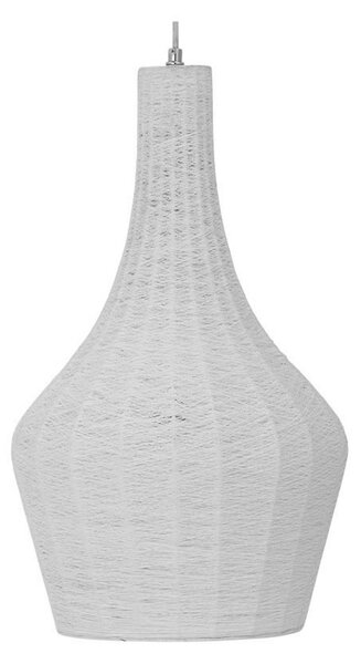 Lampada a sospensione Bloomingville, Bianco, Soggiorno, Tessuto / Tessile