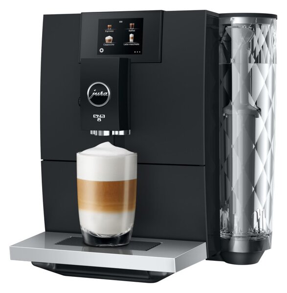 Jura ENA 8 Touch Full Metropolitan Black Macchina Caffè Automatica 15 Funzioni 2 Erogatori Microschiuma