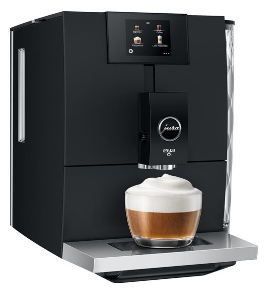 Jura ENA 8 Touch Full Metropolitan Black Macchina Caffè Automatica 15 Funzioni 2 Erogatori Microschiuma
