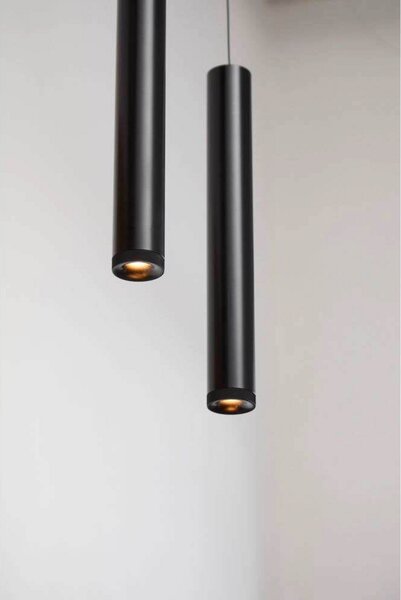 Lampada a sospensione LOOM DESIGN, Nero, Soggiorno, Alluminio