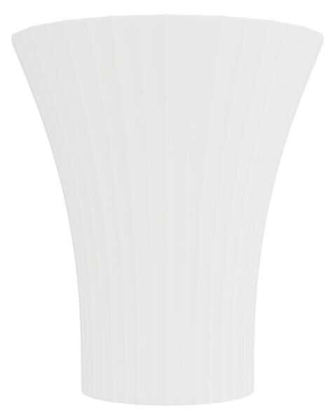 Applique Conica da Parete 2xG9 Rigata Bidirezionale in Gesso