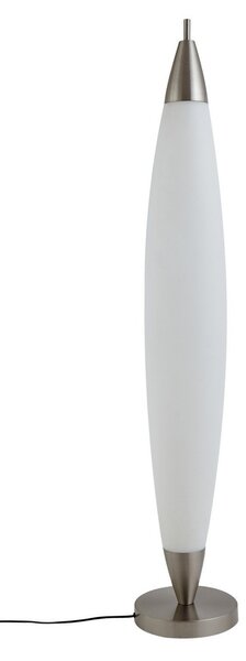 Lampada da terra Lucande, Tarell, dimmerabile, Bianco, Soggiorno, Plastica, Moderno