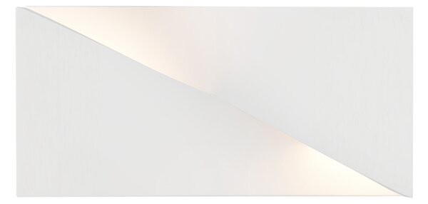 Applique da Parete 2xG9 a Clessidra in Gesso Pitturabile