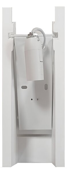 Applique da Parete E14 RIFT Rettangolare in Gesso Pitturabile