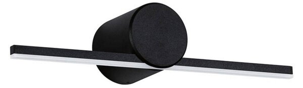 Applique Sava IP44 250lm 4,2W Nero opaco - Paulmann