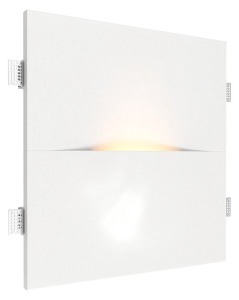 Applique da Incasso G9 POCKET Monodirezionale in Gesso Pitturabile