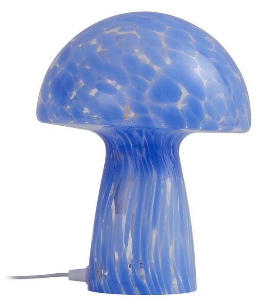 Lampade da tavolo Lindby, Hubi, Blu, Soggiorno, Vetro, Moderno