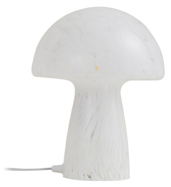 Lampade da tavolo Lindby, Hubi, Bianco, Soggiorno, Vetro, Moderno