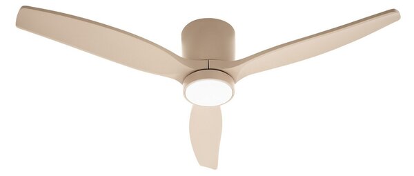 Sorin LED ventilatore da soffitto per esterni Beige - Lucande Lucande, Sorin, Beige, Soggiorno, Metallo, Moderno