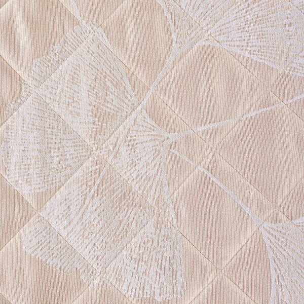 Copriletto Primaverile MATRIMONIALE Agatha PANNA Raso Jacquard Caleffi