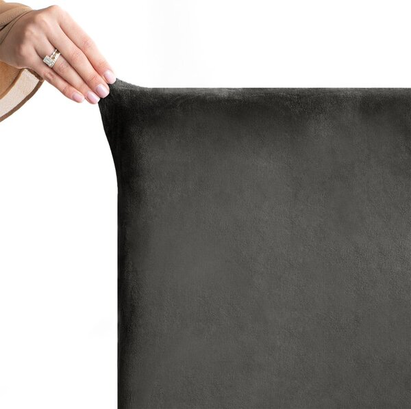 Set di coprisedia grigi con rivestimento elastico per sedie 4 pz 48 cm Sento – Restilo