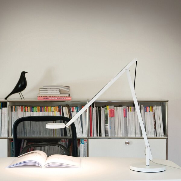 Lampade da tavolo Rotaliana, String T1 DTW, dimmerabile, Bianco, Studio / Ufficio, Metallo, Design