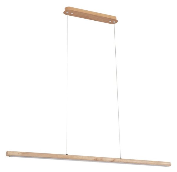 Lampada a sospensione Lucande, Maruta, Legno, Sala da pranzo, Legno, Moderno