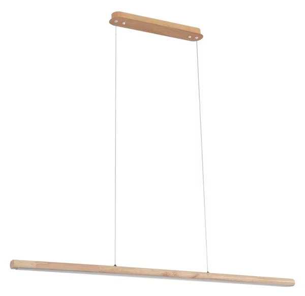 Lampada a sospensione Lucande, Maruta, Legno, Sala da pranzo, Legno, Moderno
