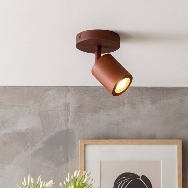 Good & Mojo Plafoniera soffitto Java, Marrone / Ruggine, Camera da letto, bambù, Scandinavo, Plafoniera