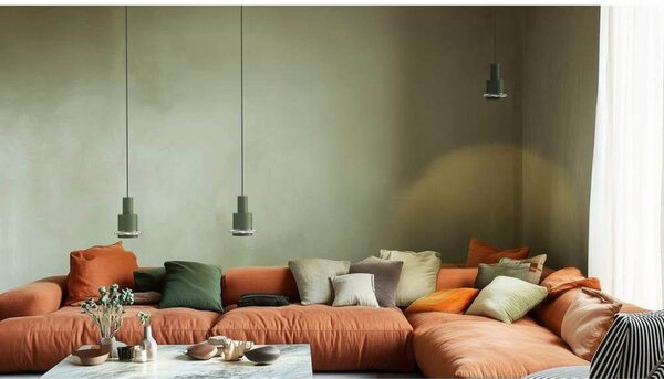 Chaumont Lampada a Sospensione Ø19xH28 Green/Nichel - DCW