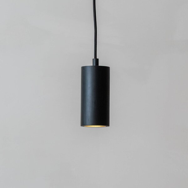 Good & Mojo Lampada a sospensione Java, Nero, Corridoio, bambù, Scandinavo, Lampada a sospensione