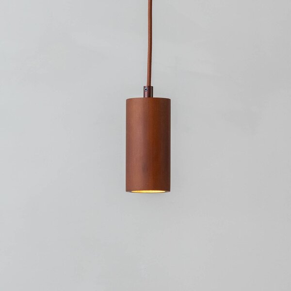 Good & Mojo Lampada a sospensione Java, Marrone / Ruggine, Corridoio, bambù, Scandinavo, Lampada a sospensione