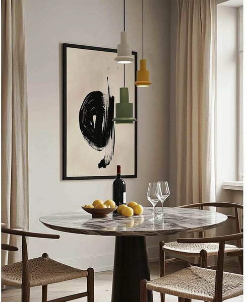 Lampada a sospensione DCW, Bianco, Soggiorno, Metallo