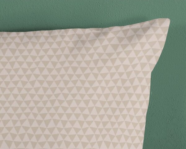 Set copripiumino e federa da bambini beige in cotone per letto singolo 140x200 cm Remi – Good Morning