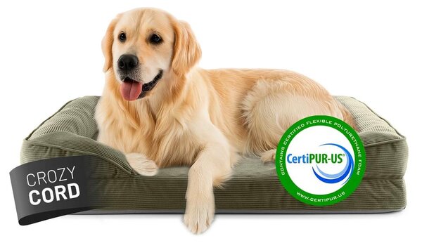 Lettino per cani Lumaland Indoor Cord L 110x75x9cm