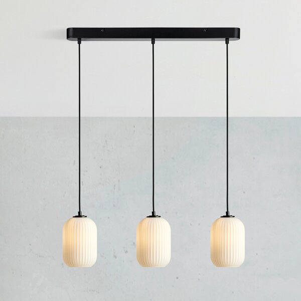 Lampada a sospensione Markslöjd, Cava, dimmerabile, Nero, Soggiorno, Metallo, Moderno