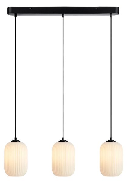 Lampada a sospensione Markslöjd, Cava, dimmerabile, Nero, Soggiorno, Metallo, Moderno