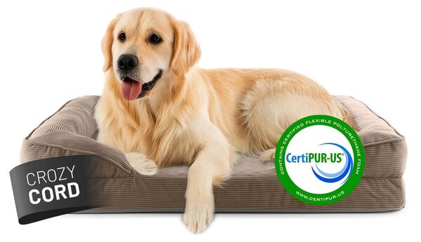 Lettino per cani Lumaland Indoor Cord L 110x75x9cm