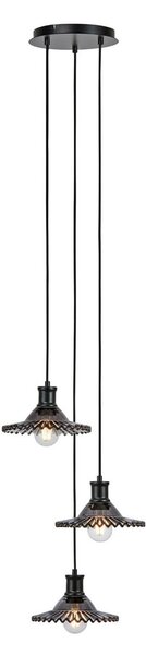 Lampada a sospensione Markslöjd, Novia, dimmerabile, Grigio, Soggiorno, Vetro