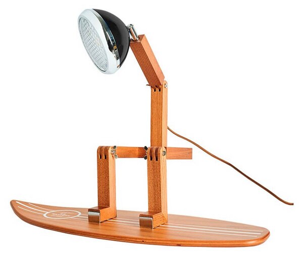 Lampade da tavolo Pilke, Nero, Soggiorno, Alluminio