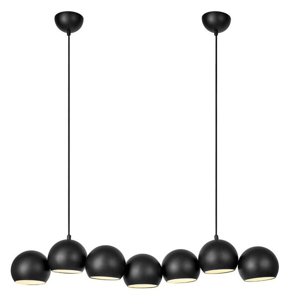 Lampada a sospensione Markslöjd, Cupolo, dimmerabile, Nero, Soggiorno, Metallo, Moderno