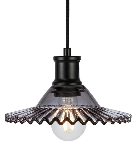 Lampada a sospensione Markslöjd, Novia, Grigio, Soggiorno, Vetro