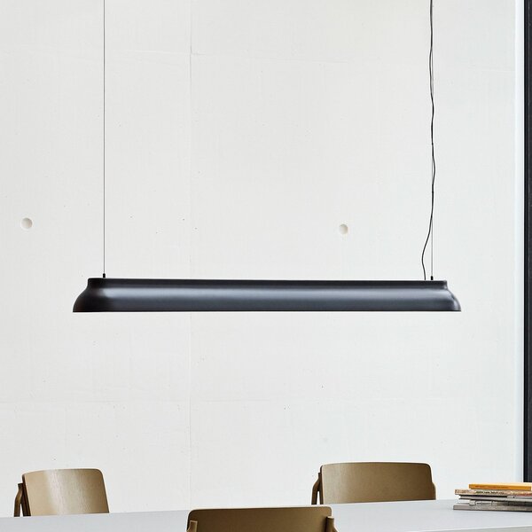 Lampada a sospensione HAY, PC Linear, dimmerabile, Nero, Cucina, Metallo, Design