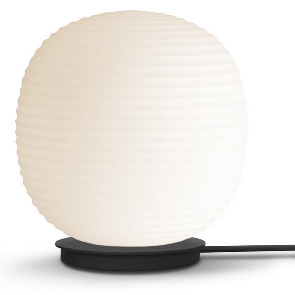 Lampade da tavolo New Works, Lantern Globe Medium, dimmerabile, Bianco, Soggiorno, Vetro, Design