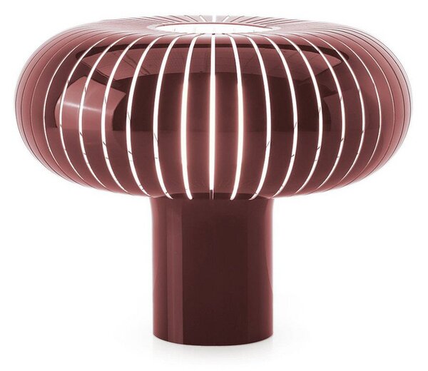 Lampade da tavolo Kartell, Teresa, dimmerabile, Rosso, Soggiorno, Plastica, Design