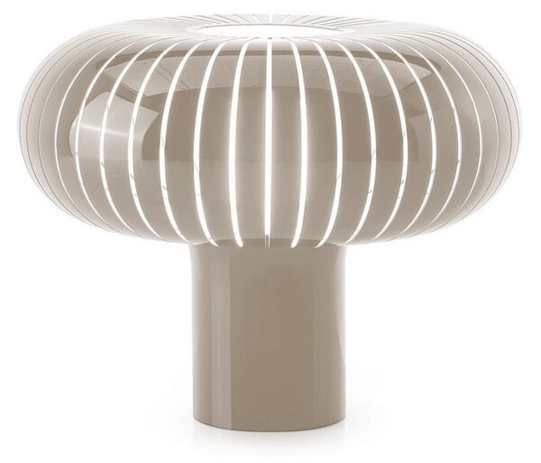 Lampade da tavolo Kartell, Teresa, dimmerabile, Grigio, Soggiorno, Plastica, Design