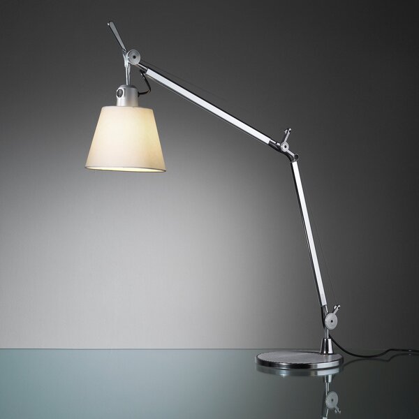 Lampade da tavolo Artemide, Tolomeo Basculante, Metallizzato, Studio / Ufficio, Metallo, Design