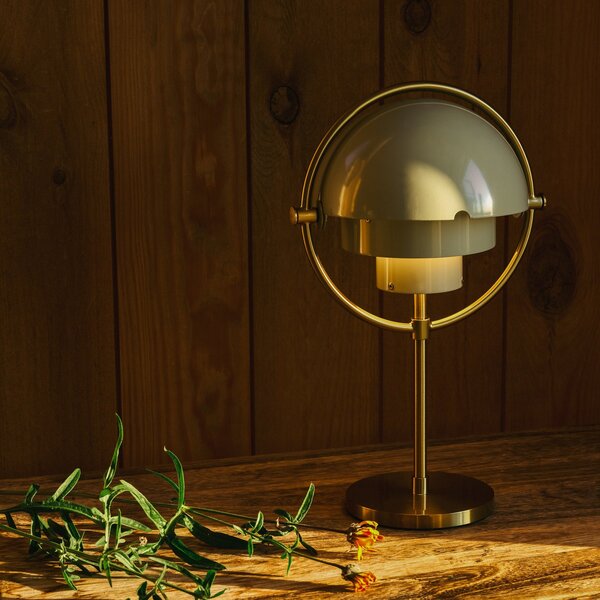 Lampade da tavolo GUBI, Multi-Lite, dimmerabile, Dorato / Ottone, Soggiorno, Metallo, Design