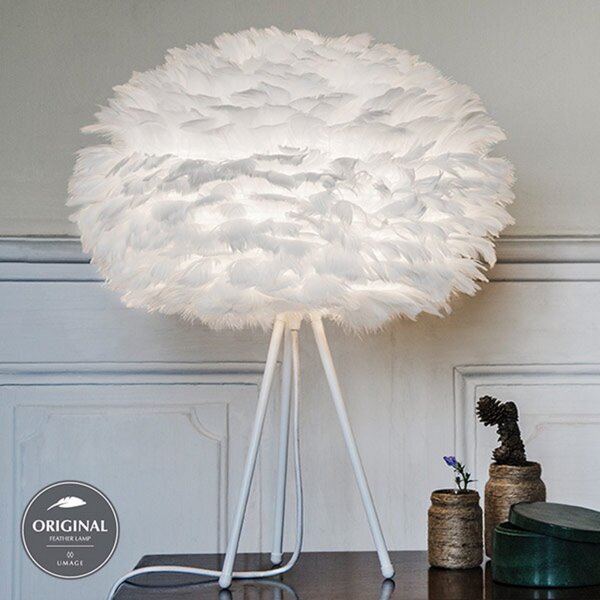 Lampade da tavolo UMAGE, EOS, Bianco, Soggiorno, Metallo, Design