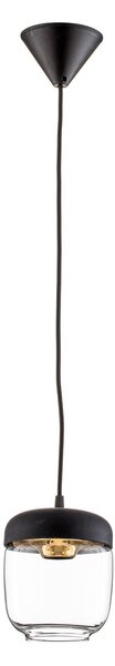 Lampada a sospensione UMAGE, Acorn, dimmerabile, Nero, Soggiorno, Vetro, Design