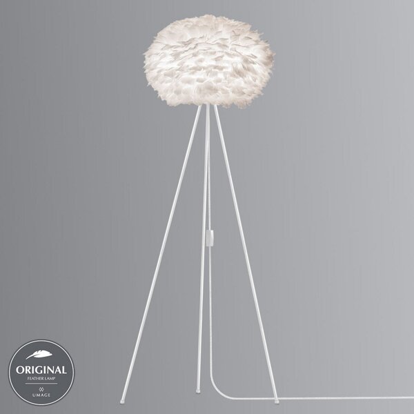 Lampada da terra UMAGE, Eos, Bianco, Soggiorno, Metallo, Design